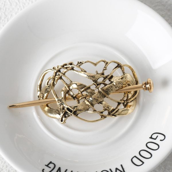 Vintage Metal Hairpin Headdress For Women