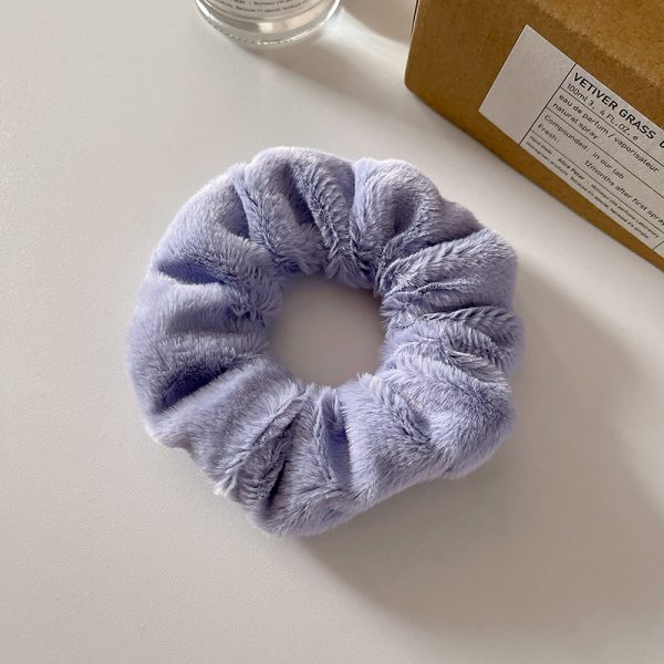 Cute Plush Large Intestine Hair Ring